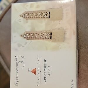 NI B Department 56 "Lattice Obelisk"  Seasons Bay Series